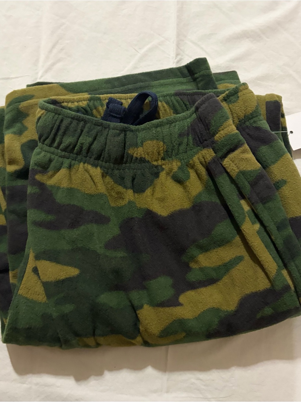 Men's fleece camo sleep pants NWT